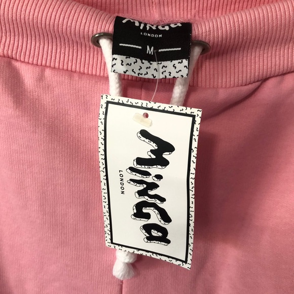 PINK PU$$Y POWER DOUBLE STRIPE JOGGER SET - Picture 7 of 8